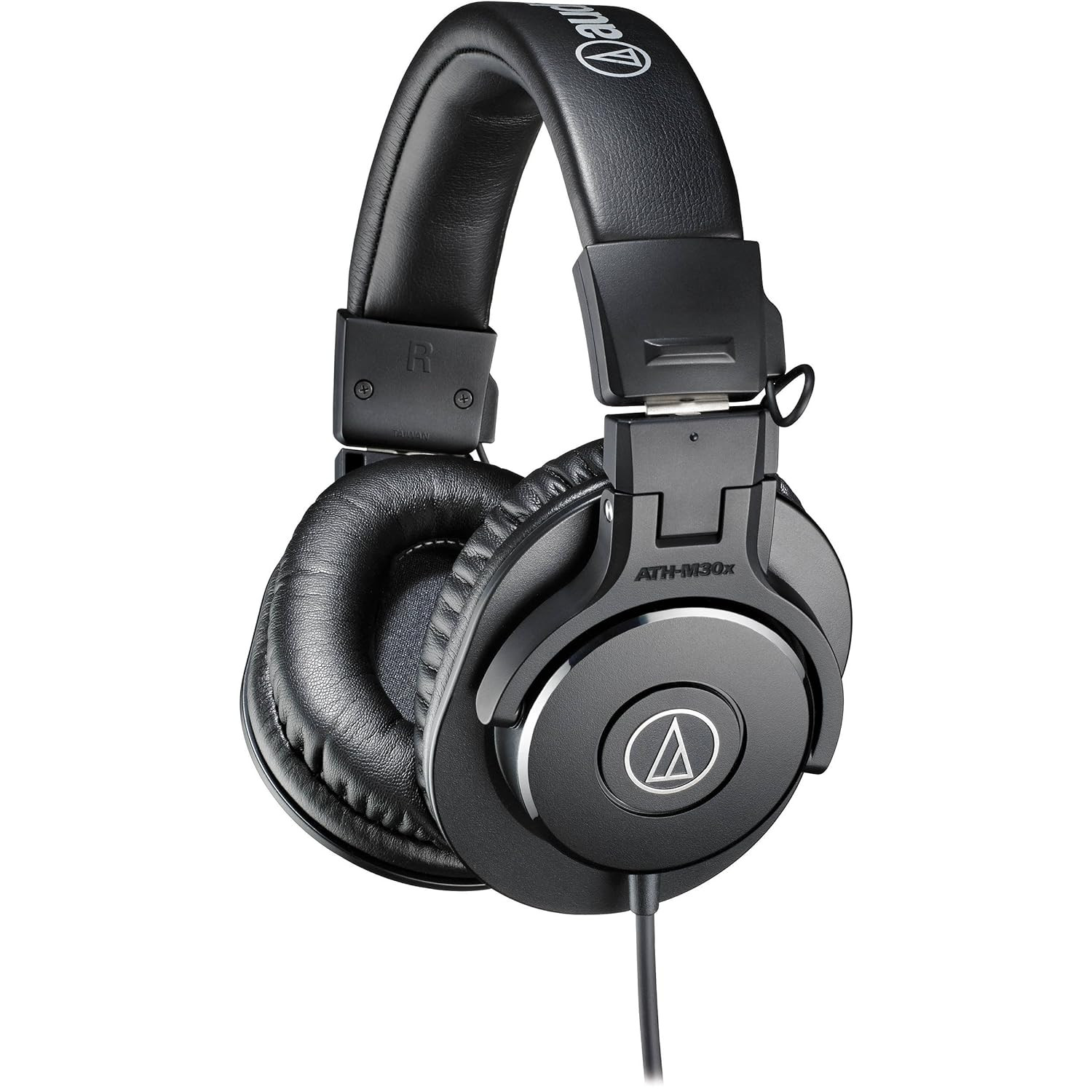 Audio-Technica Ath-M30X Wired On Ear Headphones Without Mic Black