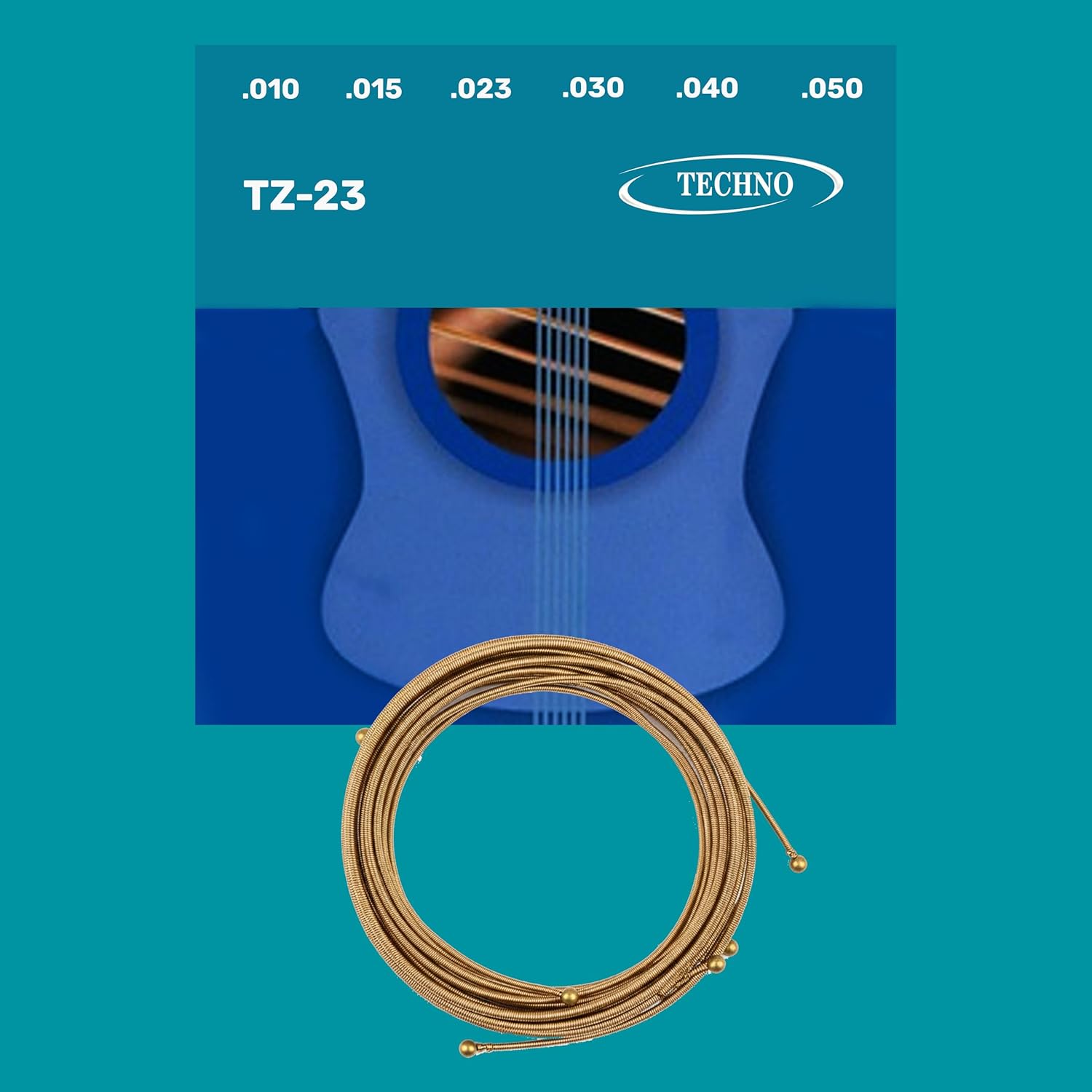 Techno Accoustic Guitar String TZ-23
