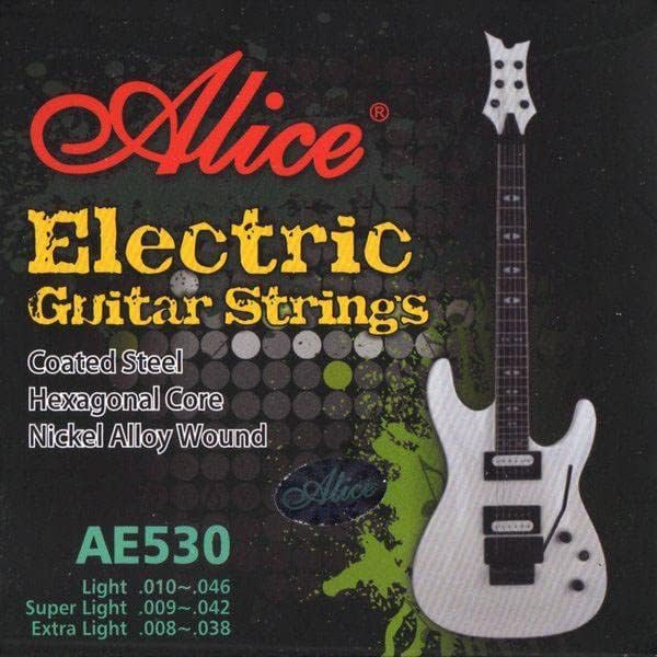 Alice AE530L Light Electric Guitar String Set 1046