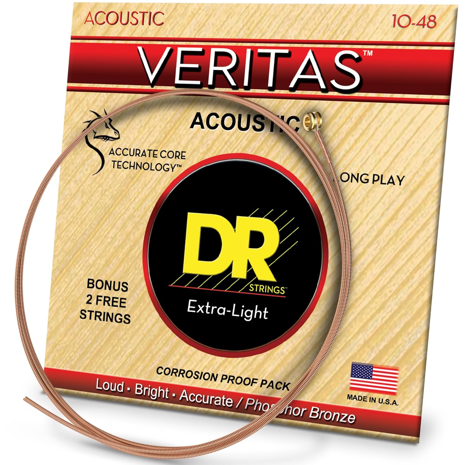 DR Electric String Set VTA 10