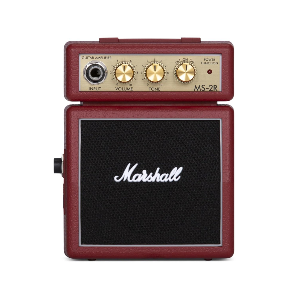 Image of Marshall MS-2R Red Micro Guitar Amp