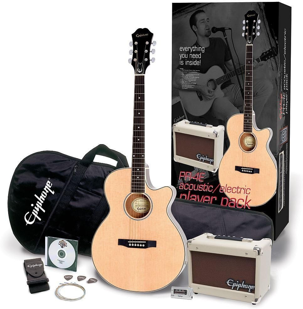 Epiphone 240V EU PR-4E Acoustic Electric Player Pack