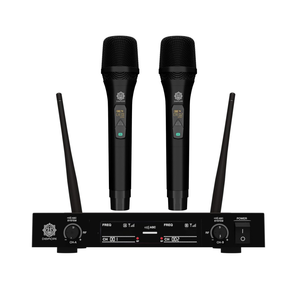 Image of Digimore D310 UHF wireless microphone system