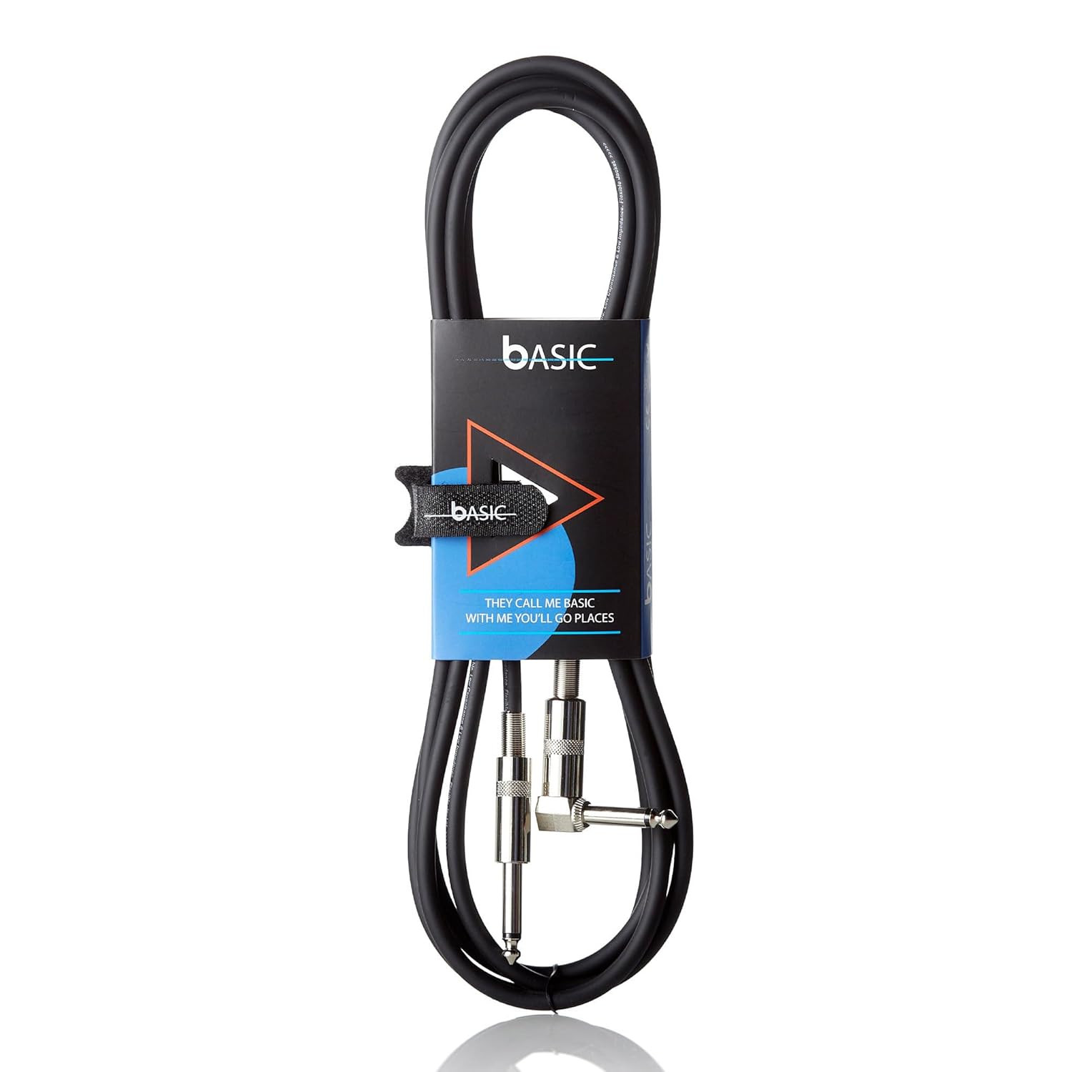 Bespeco BS300P Inst Cable 90 DEGREE JACK MONO - L 3 MTR