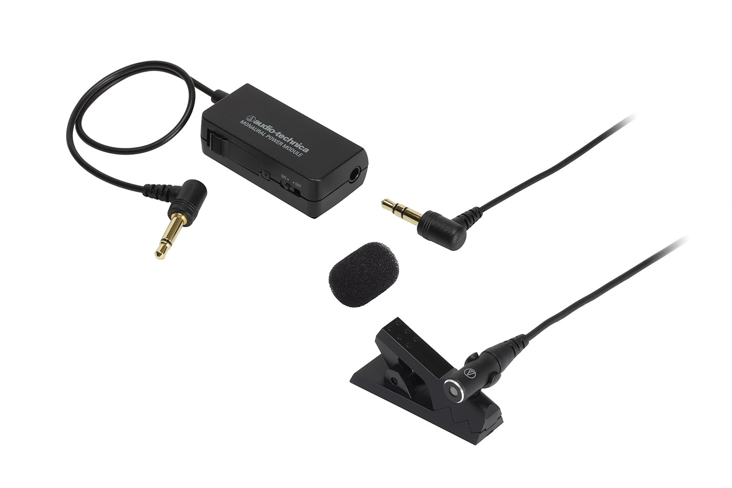 Audio-Technica AT9903AU Mono Mini Electret Condenser Lapel Microphone