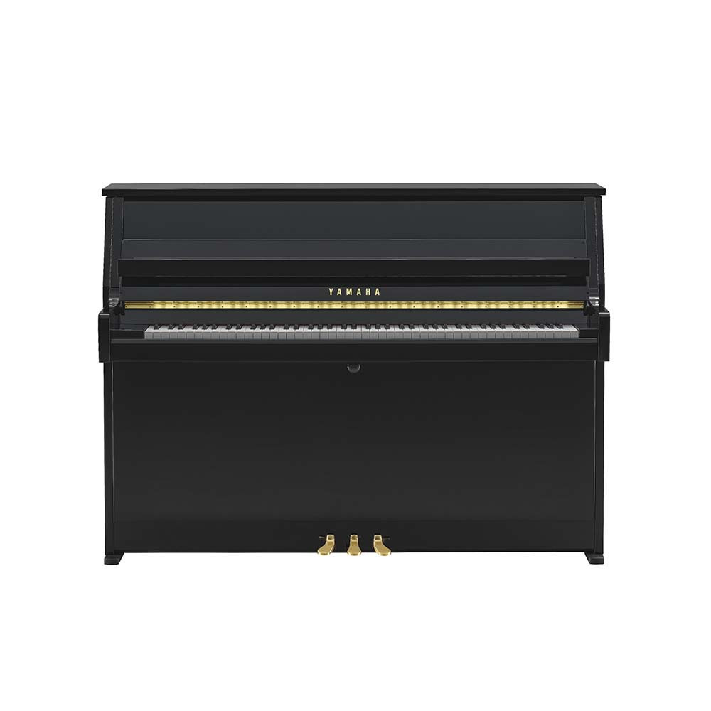 Image of Yamaha B10 PE Upright Acoustic Piano - Polished Ebony