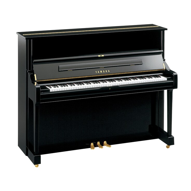 Yamaha U1 Acoustic Piano with Bench Key 88 Polished Ebony