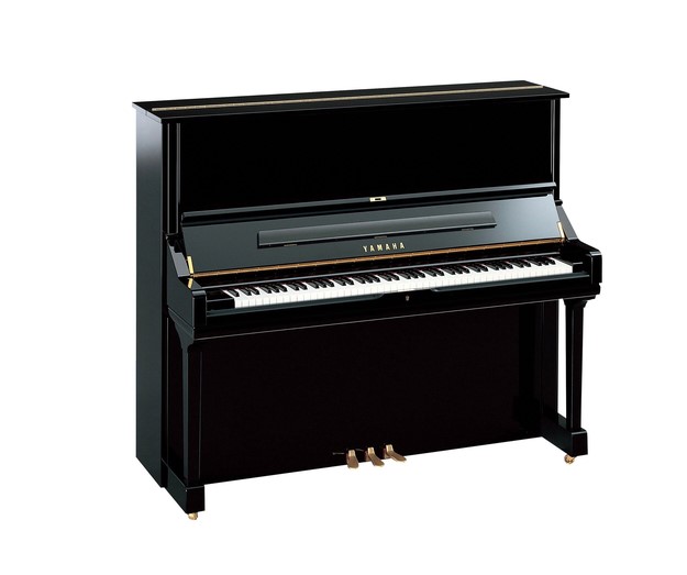 Yamaha U3 Acoustic Piano With Bench BenchKey 88 Polished Ebony