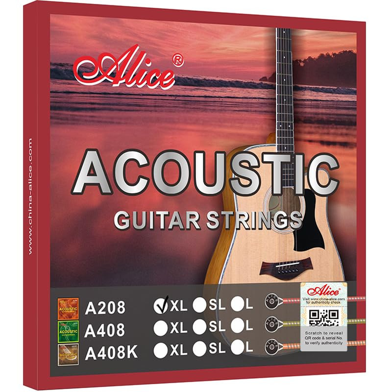 Alice String Acou Guitar A - 208SL