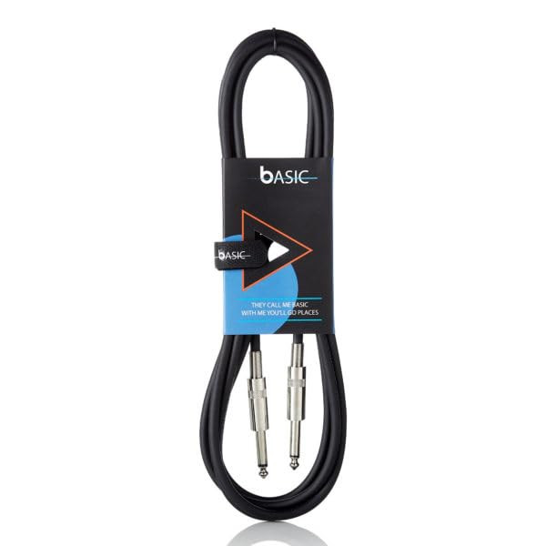 Bespeco BS1000 Basic Series Instrument Cable Mono 10-MTR
