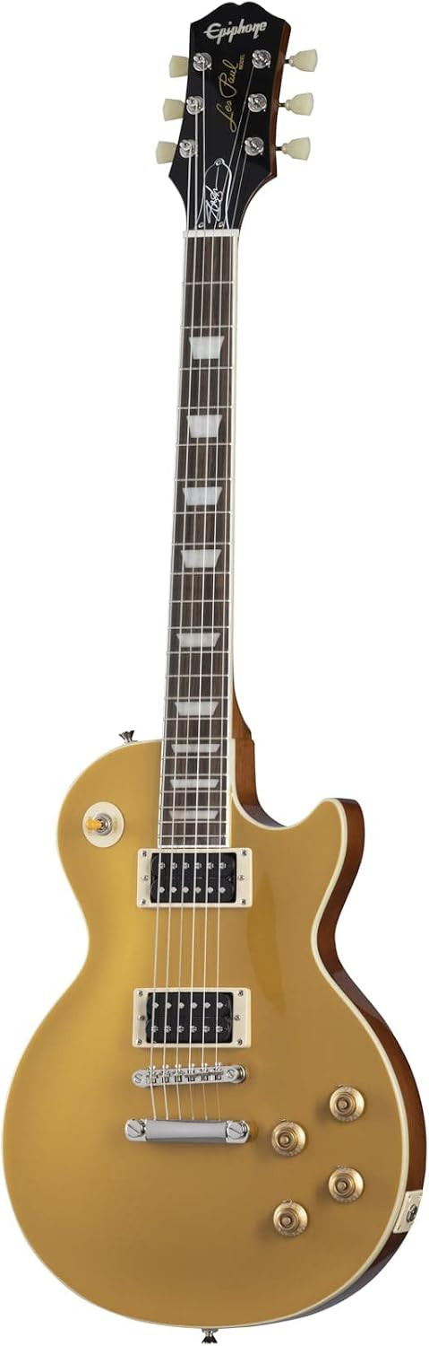 Epiphone Slash Victoria Les Paul Standard Goldtop - Single Cut Electric Guitar