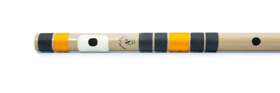 Radhe Flutes Pvc Fiber A Sharp Bansuri Base Octave 22Inches