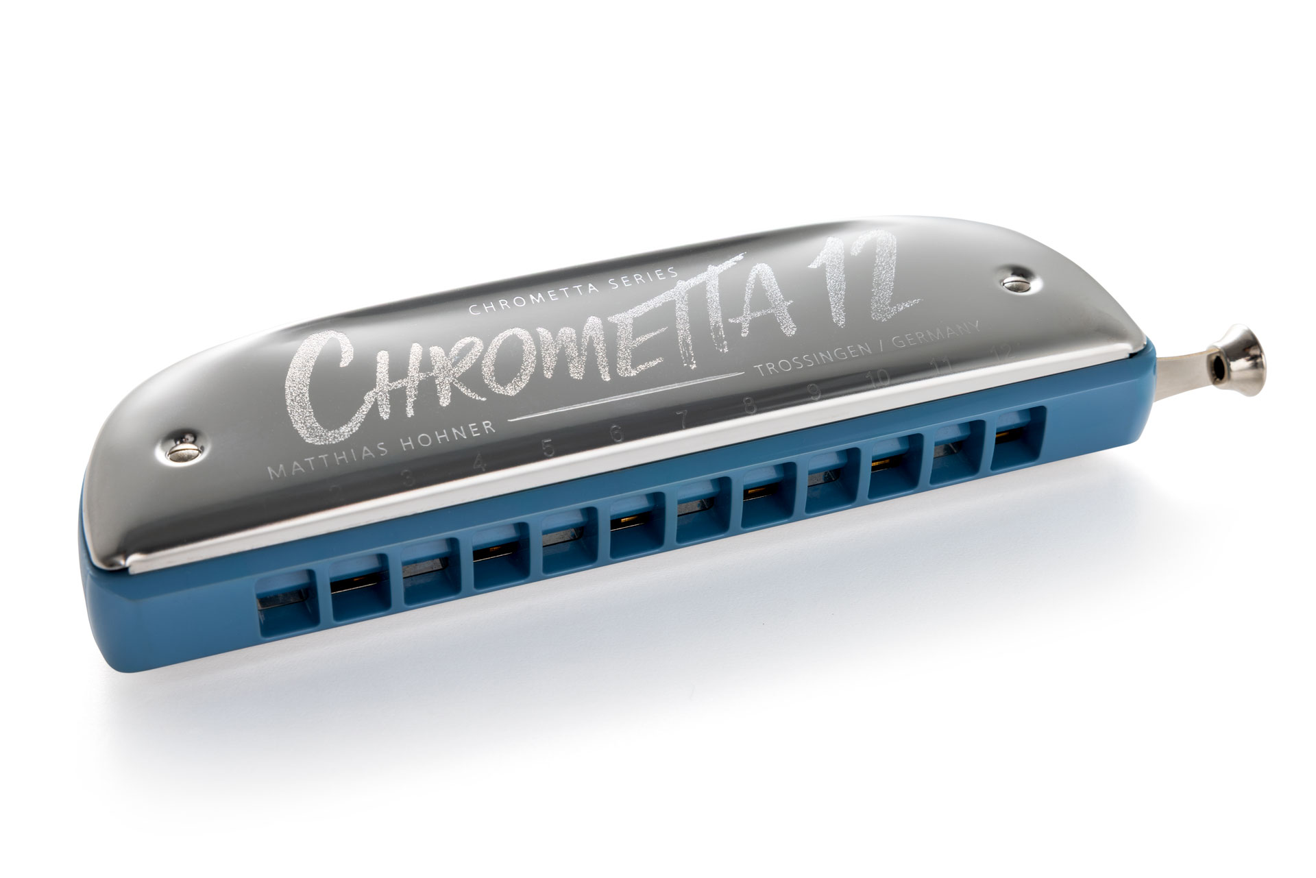 Hohner Harmonica Chrometta 12 Key of C Color Edition - M255012