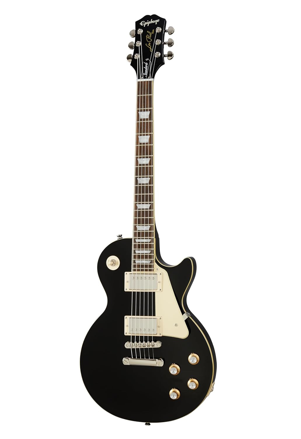Epiphone Les Paul Standard 60s 6 String Right Handed Electric Guitar Inspired by Gibson Series Ebony