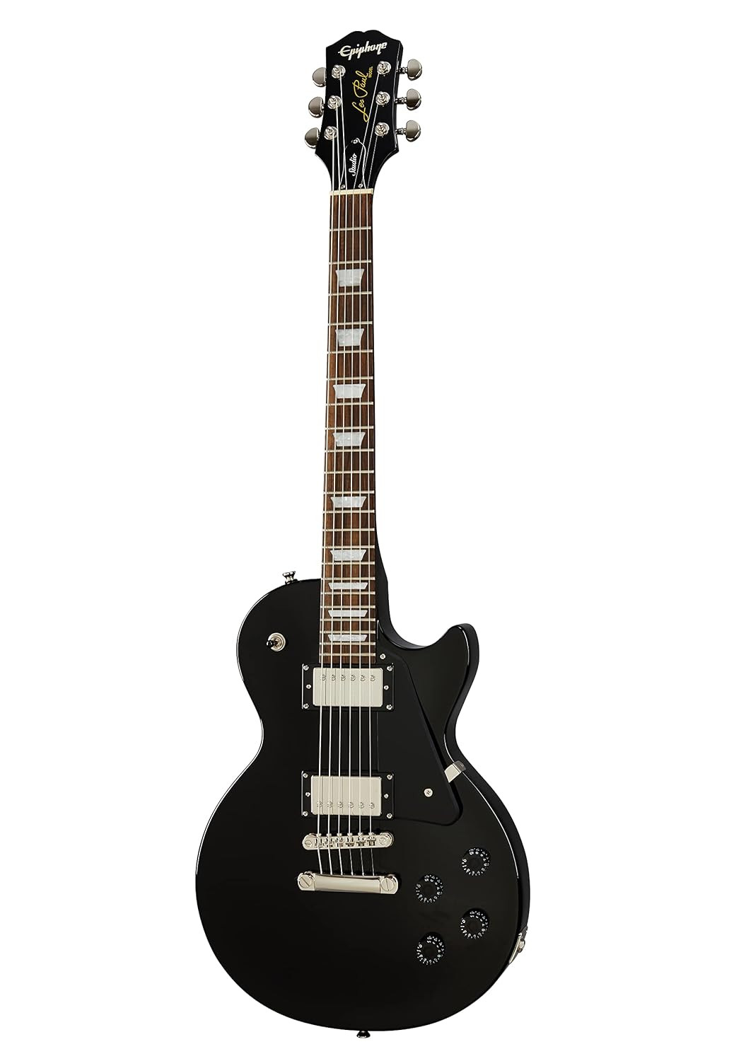 Epiphone Les Paul Studio 6 String Right Handed Electric Guitar Inspired by Gibson Series Ebony Inspired by Gibson Series Ebony