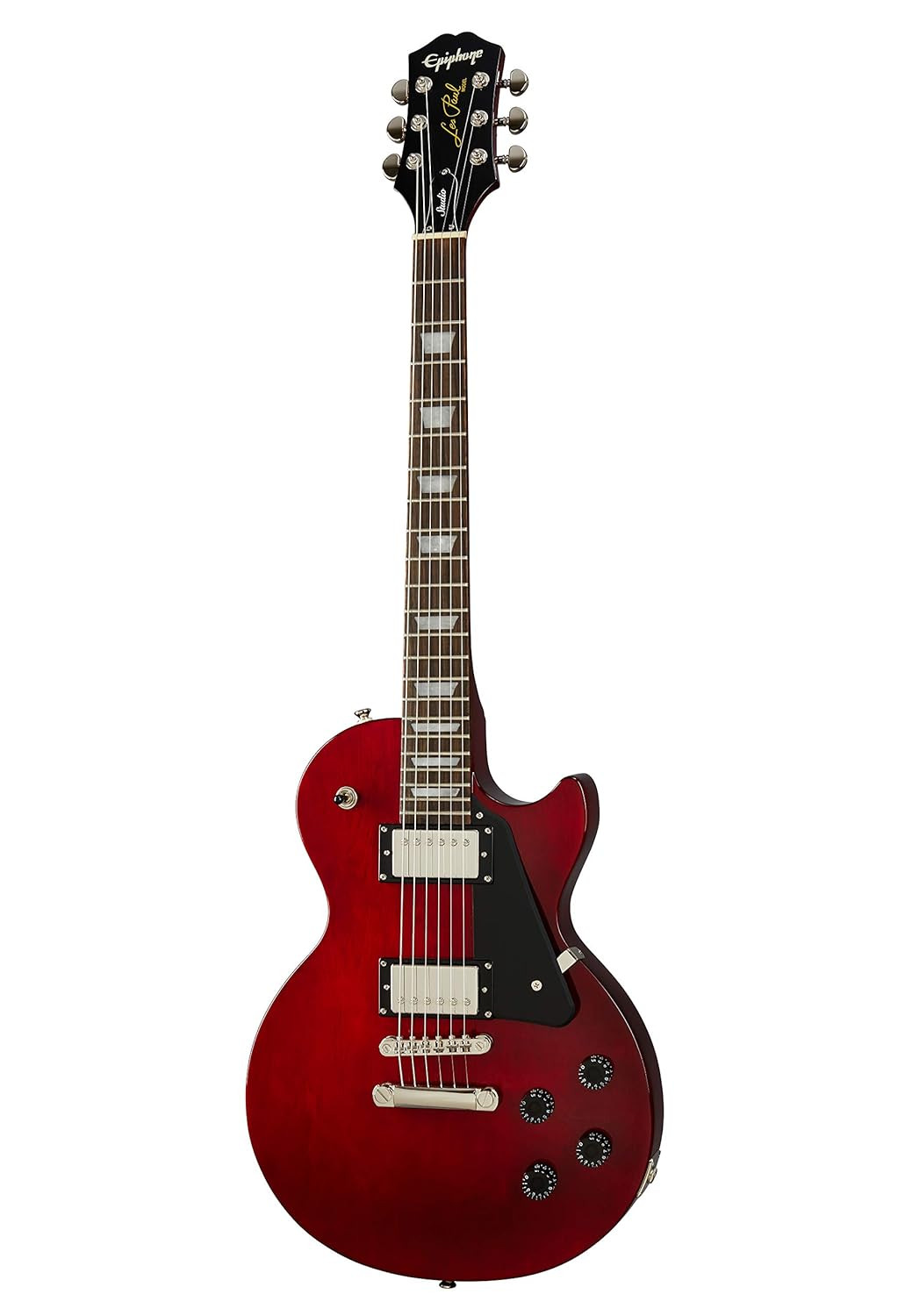 Epiphone Les Paul Studio 6 String Right Handed Electric Guitar Inspired by Gibson Series Wine Red