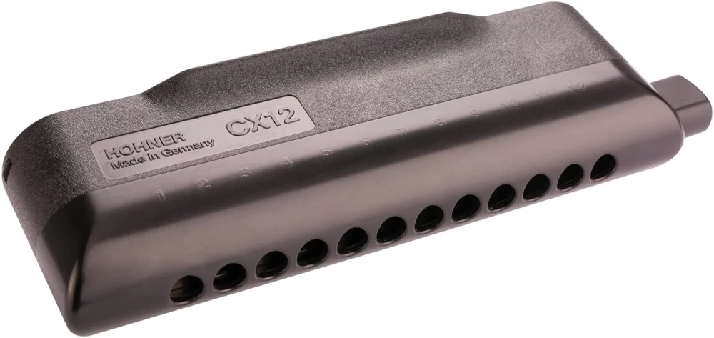 Image of Hohner Harmonica CX12 Black Key Bb > 754530