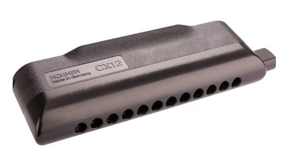 Hohner Harmonica CX12 Black Key Eb 754580