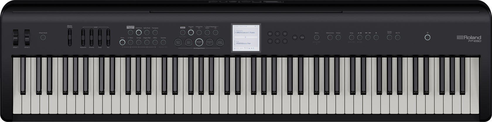 Roland FP-E50 BK Digital Piano - Black