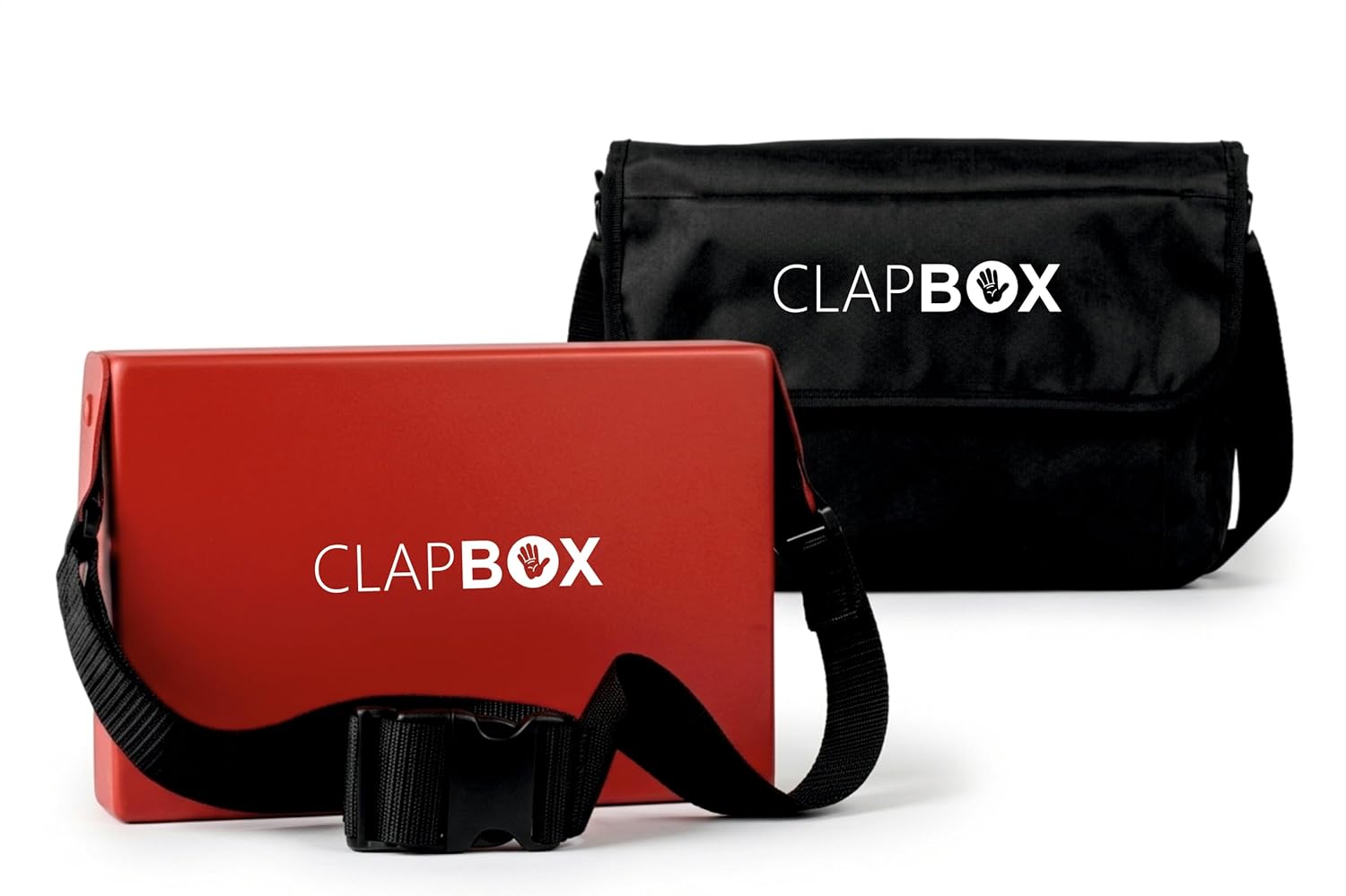 Clapbox Lap Cajon - with Bag Strap Red Clapbox with Rich Bass Crisp Snare Play on Lap or Standing