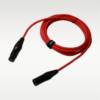 Hawk SXFG-010RED Gold Series XLR Male to XLR Female With Cable Tie 3 Meter RED