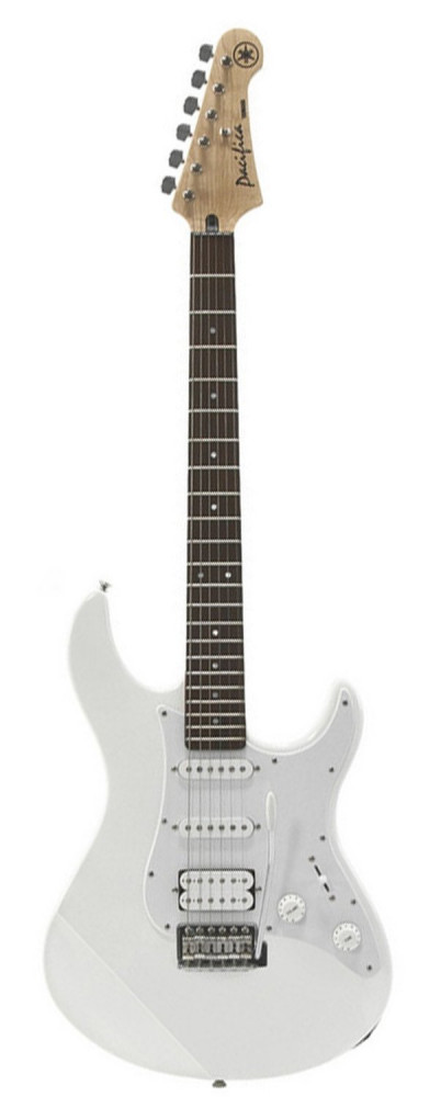 Image of Yamaha PACIFICA012 Electric Guitar, White Metallic
