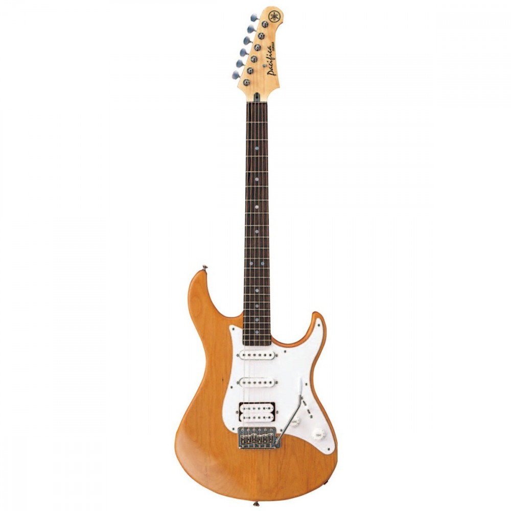 Image of Yamaha PACIFICA112J Yellow Natural Satin Electric Guitar