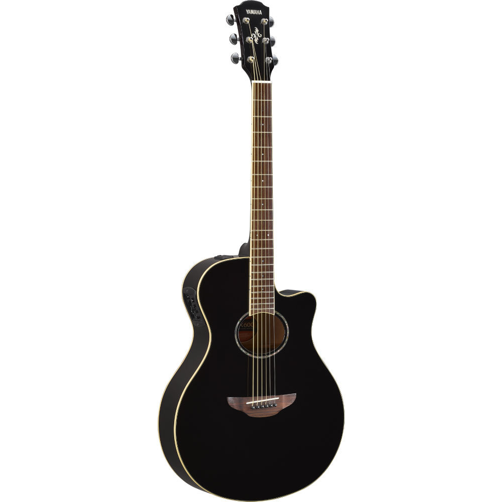 Image of Yamaha APX600 Acoustic Guitar , Black