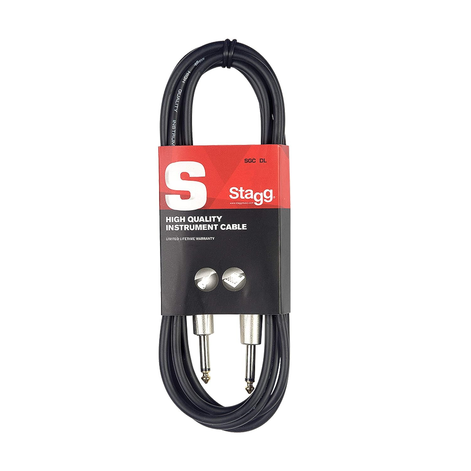 Stagg SGC6DL Deluxe Instrument Cable 6M