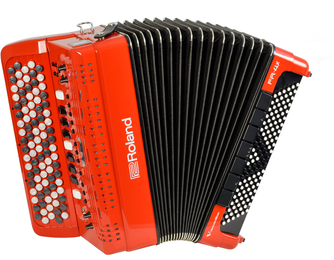 Roland FR-4xb RD V-Accordion Red Digital Accordion Piano Keyboard