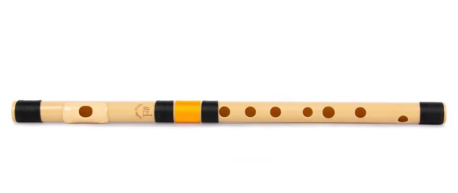 Radhe Flutes PVC Fiber F Sharp Bansuri Middle Octave 14inches