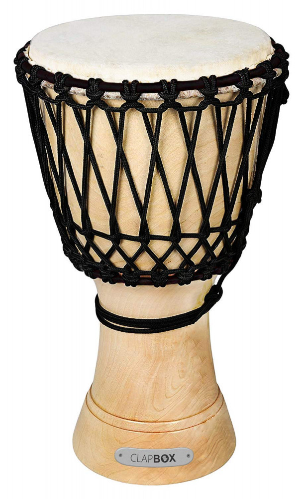 Image of Clapbox Djembe - Mango Wood 12 Inches, Natural
