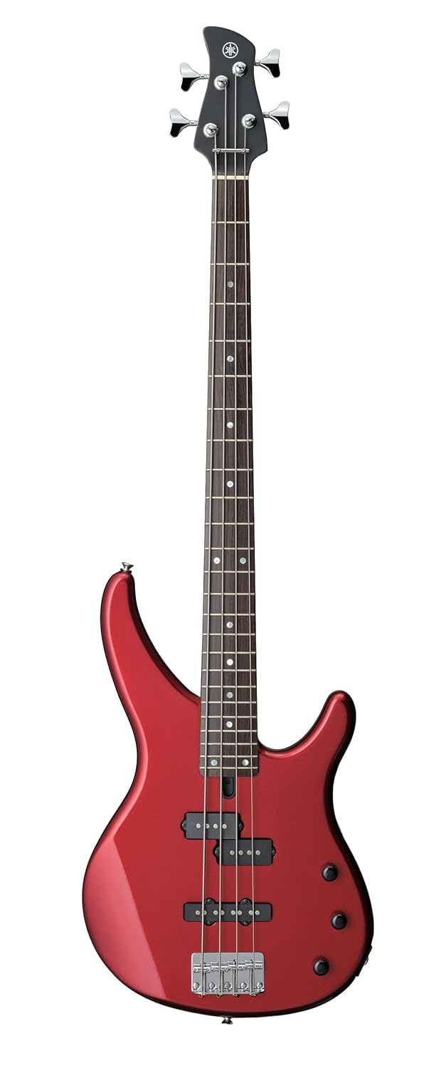 Yamaha TRBX174 4-String Electric Bass Guitar  - Red Metallic