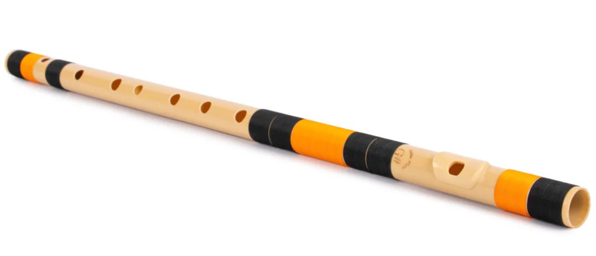 Radhe Flutes PVC Fiber G Sharp Bansuri Base Octave 24inches