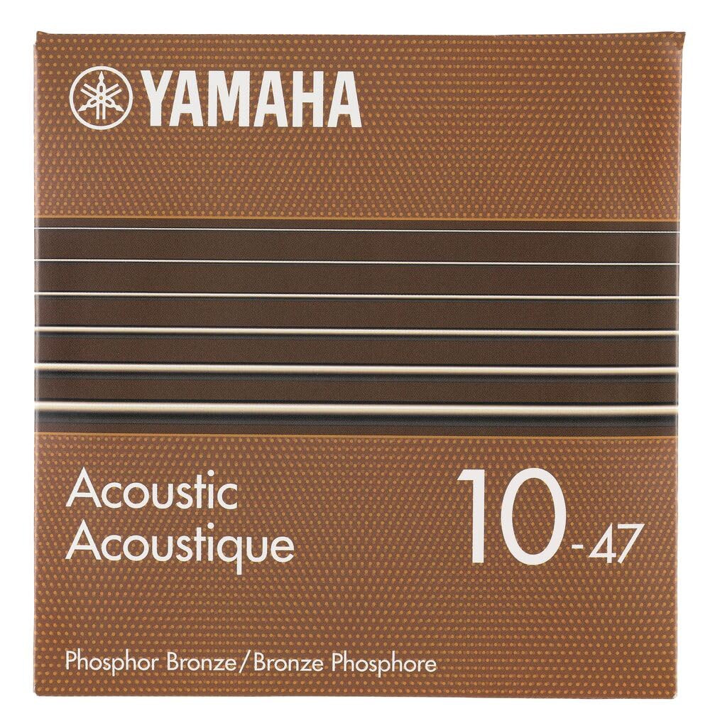 Yamaha GSA10P Acoustic Guitar Strings Phosphor Bronze Light Gauge 6-String Set Bright Tone Smooth Feel Durable and Long-Lasting Performance