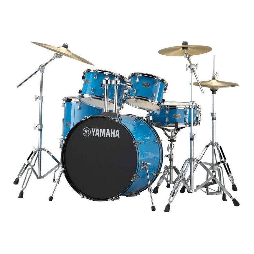 Image of Yamaha RYDEEN RDP2F5 Acoustic Drum Set With Hardware -  Sky Blue