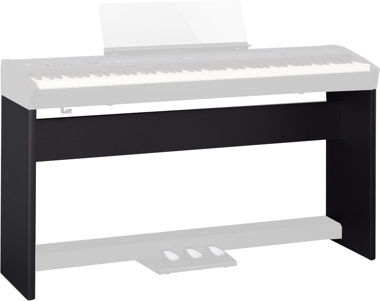 Roland KSC-72 BK digital piano stand for FP-60X - Black