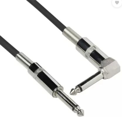 Bespeco BS500P Inst Cable 90 DEGREE JACK MONO L - 5 MTR