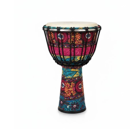 Clapbox Djembe DB-100 Fiber 10 inches - Rope tuning with BAG Pink
