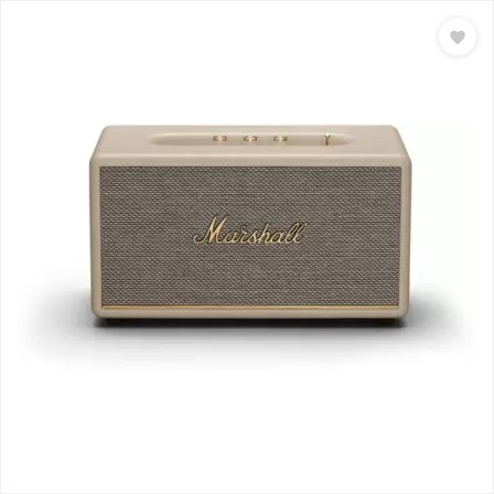 Marshall Stanmore III Wired Connectivity Home RCA or 35mm Input 80 W Bluetooth Speaker Cream Stereo Channel