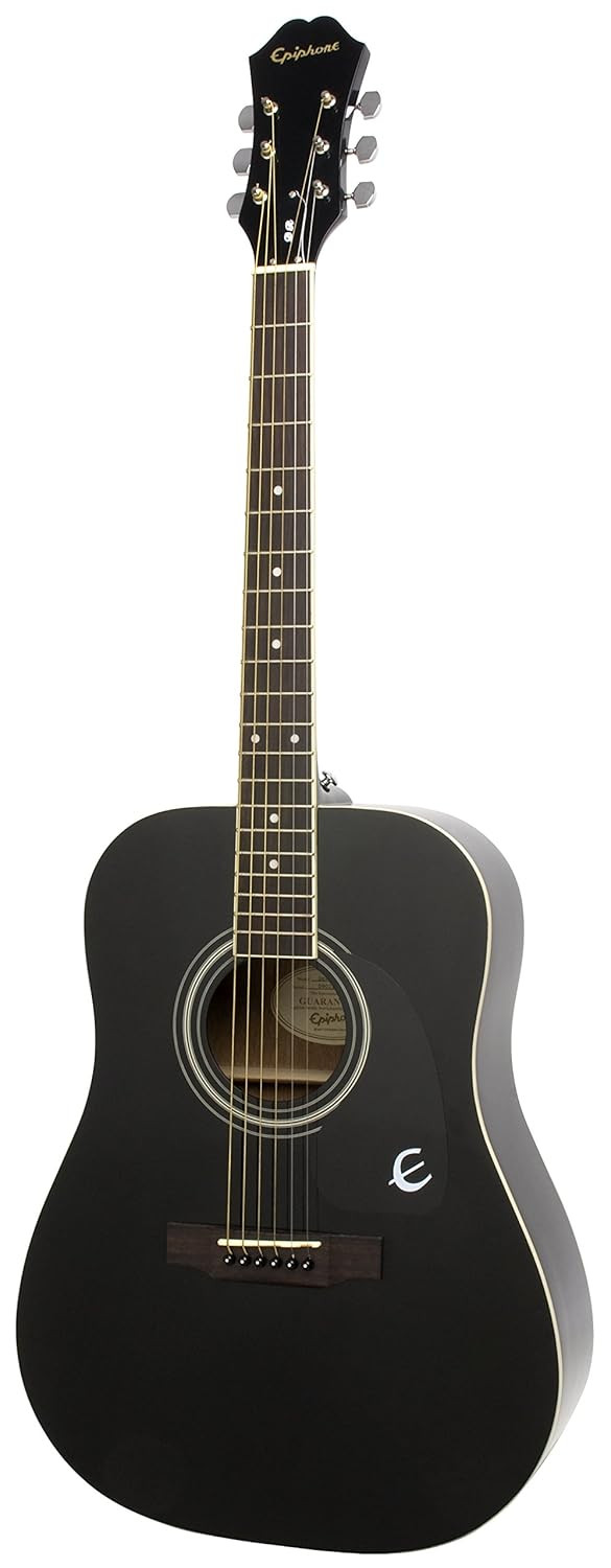 Epiphone DR-100 Acoustic Guitar Ebony