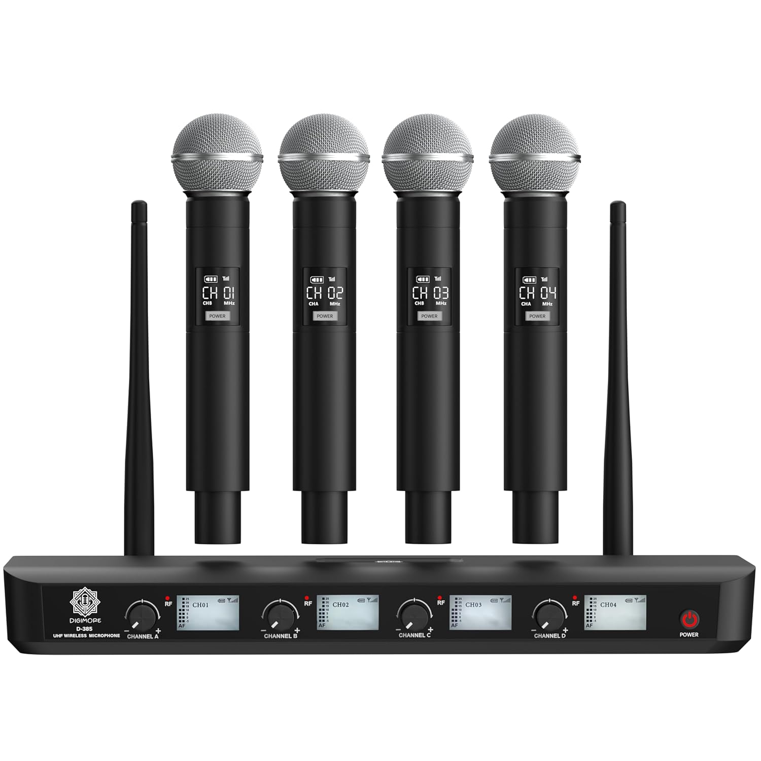 Digimore D-385 UHF wireless microphone system