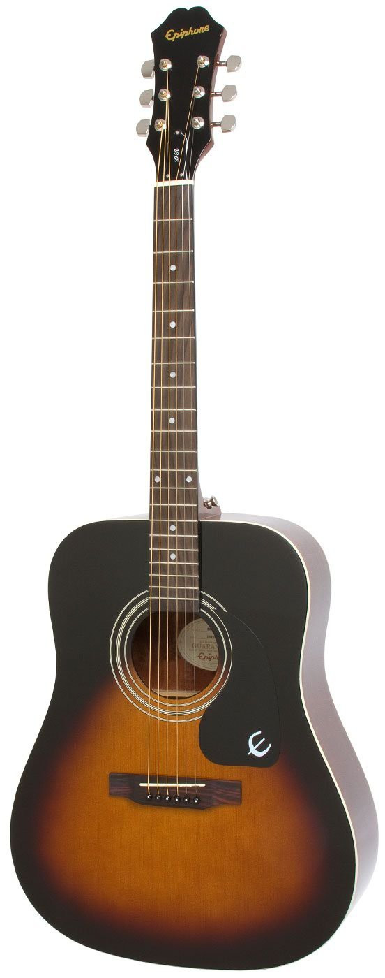 Epiphone Dr-100 Acoustic Guitar Vintage Sunburst - Mahogany