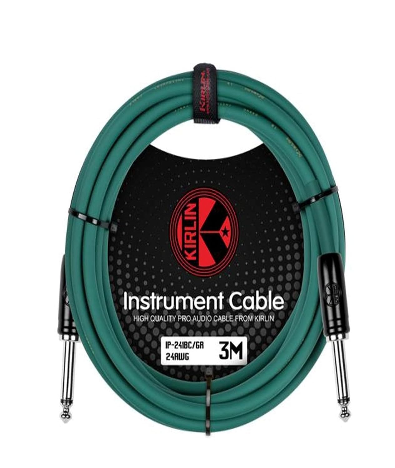 Kirlin Original 24 instrument cable 3 Mtr IP- 241BC - GR