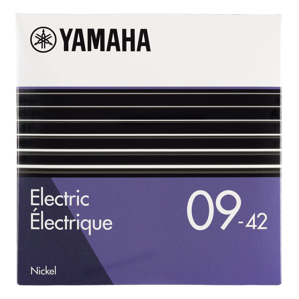 Yamaha GSE09 Electric Guitar Strings Nickel Light Gauge 6-String Set Bright Tone Smooth Playability Durable and Long-Lasting Performance