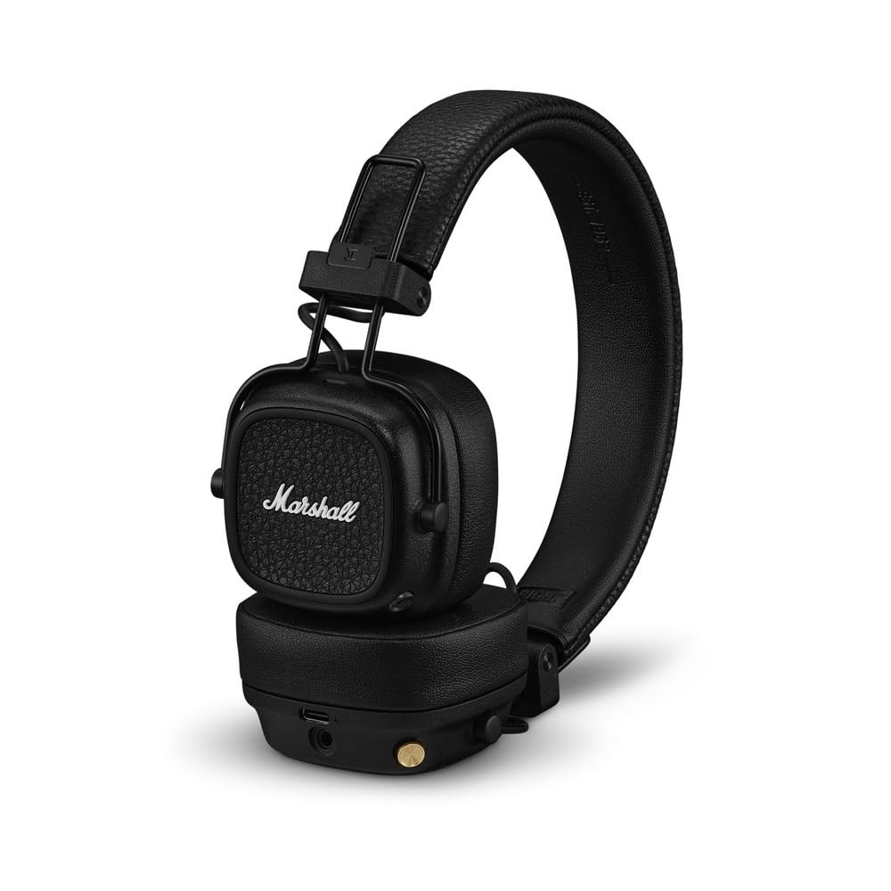 Marshall Major V Wireless On-Ear Headphones Black