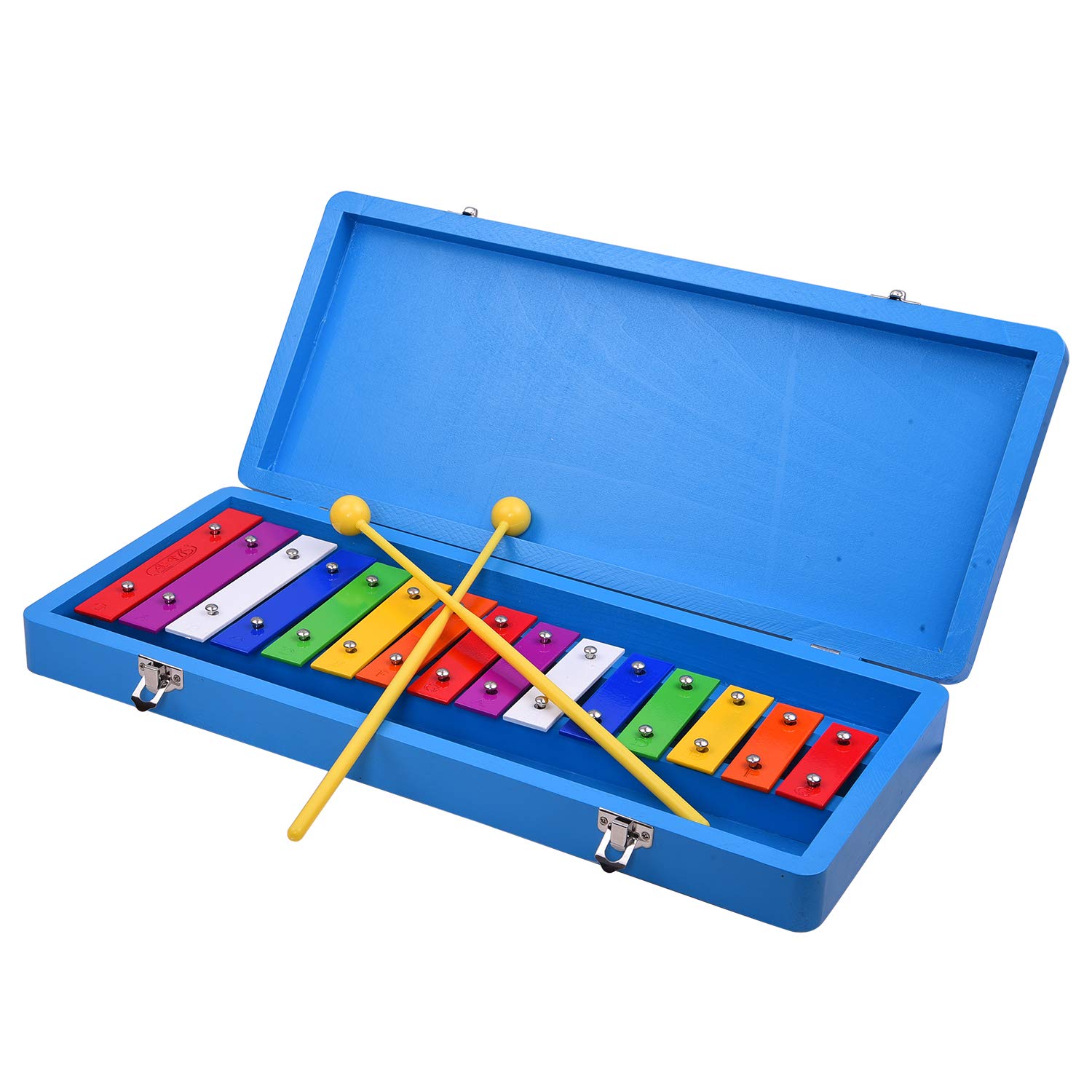 TriColor 15 Tone Metal Xylophone YWXL-150