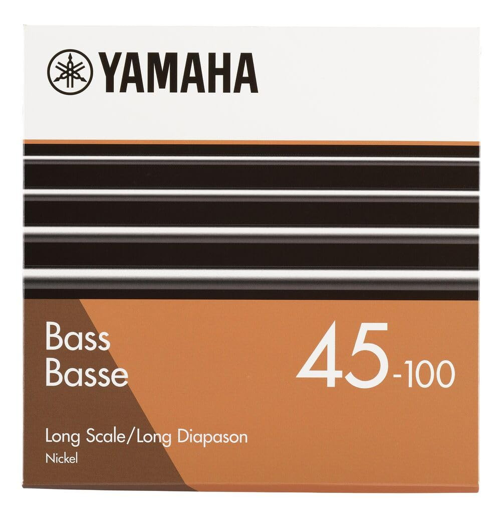 Yamaha GSB45 Electric Guitar Strings Nickel Light Gauge 4-String Set Bright Tone Smooth Playability Durable and Long-Lasting Performance
