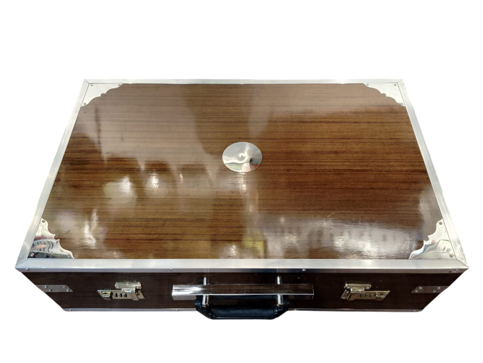 Harmonium 9 Stopper Folding 42 Keys Multi Fold Bellow Coupler Fundtion Harmonium Musical Instruments With Carry BagDark Brown