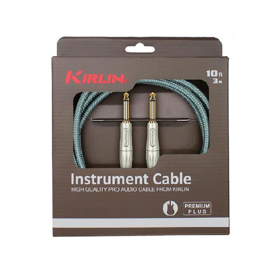Kirlin Premium plus instrument cable 6 mtr IWB-201PFG-OL